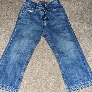 Old Navy fleece lined denim jeans SIZE:18-24month